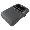 CARBBIA Memory Foam Car Armrest Cushion with Cup Holder Fits