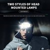 Rechargeable LED Headlamp Motion Sensor USB Charging Multifunction COB Headlamp