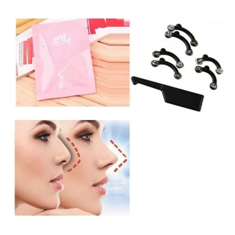 3D Rhinoplasty Respingadores Nasales 7 Pzs Original Levanta Estiliza Nariz