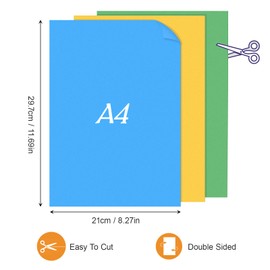MumdoYAL 200 Sheets of Colourful Paper A4, Colourful Paper, Origami Paper, Coloured Paper, Origami Paper for DIY Origami and Craft Projects (70 g/m²) (200 Sheets) (20 Colours)