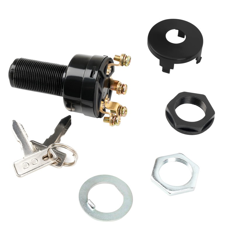 10L0L 12 Volt Ignition Key Switch for Club Car DS,