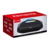 Bocina Aiwa Boombox AWS244BT AWS244BT portátil con bluetooth waterproof negra