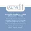 SureFit Home Décor Cotton Duck Solid T-Cushion Loveseat One Piece