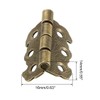 sourcing map Retro Replacement Hinges with Screws 1.14 Inch Antique