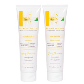 My Hair Doctor Everyday Shampoo (100ml) & Conditioner (100ml) With Keratin Duo Set for All Hair Types Enriching and Lightweight, Sulphate Free, Vegan Haircare