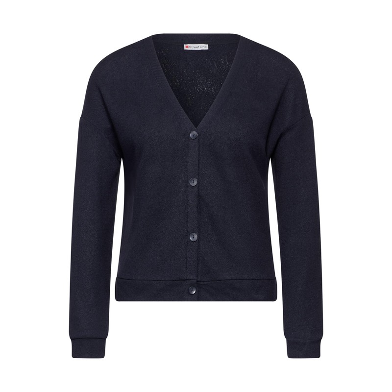 Street One Women's Lightweight Cardigan, Deep Blue