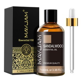 MAYJAM Essential Oil Sandalwood 100ml Aroma Oil Natural Sandalwood Oil Aroma Gift