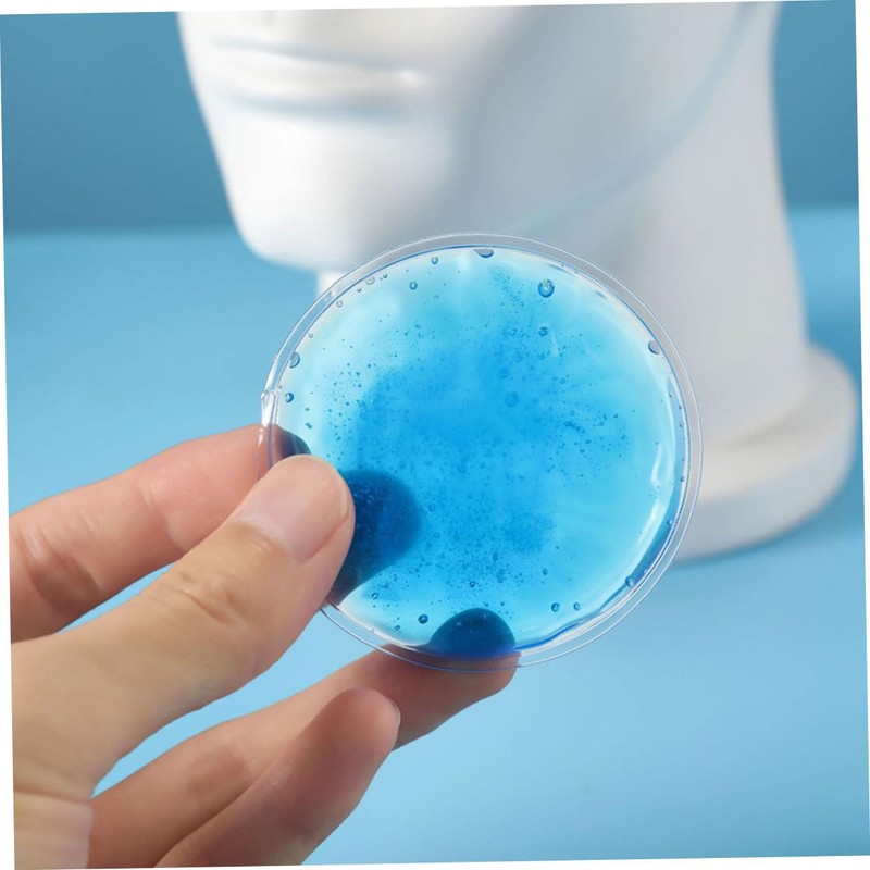 NOLITOY 12pcs Reusable Round Gel Ice Packs for Therapy Convenient