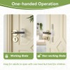EUDEMON Updated Baby Safety Door Lever Lock, Door Handle Lock