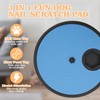 Swirge 3 in 1 Rotatable Dog Scratch Board with Food