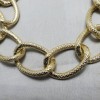 Mystique gold link chain necklace NWT