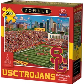 Dowdle Jigsaw Puzzle - USC Trojans - 500 Piece