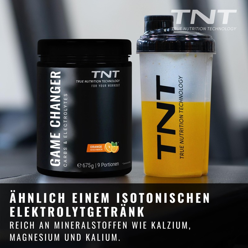 TNT Game Changer (675g) • Electrolyte Drink with Dextrose, Maltodextrin,
