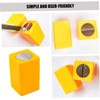 Gatuida 4pcs Safety Razor Blade Disposal Box Metal Container for