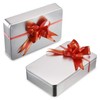 MMBOX 8.5 by 5.3 by 1.9 Inch Silver Rectangular Empty