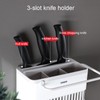 Hosoncovy Utensil Wall Holder and Countertop Cutlery Drainer - Tableware