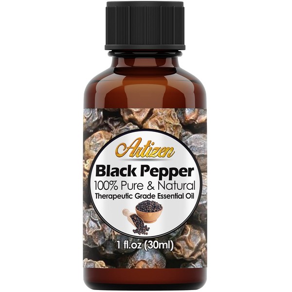 Artizen 30ml Oils - Black Pepper Essential Oil - 1 Fluid Ounce
