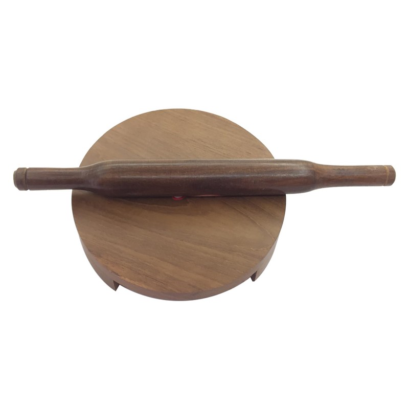 Sriyug Wooden Rolling Pin Rolling Board Roti Maker Wooden Chakla