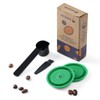 RECAFIMIL 2 Pack Reusable Cap Compatible with Nespresso Vertuo and