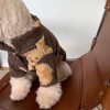 Pet Plush Clothes Cute Pattern Winter Comfortable Warm Dog Cat