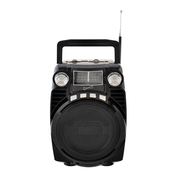 Supersonic SC-1390BT Bluetooth 4 Band Radio, Portable Lightweight AM/FM/SW1-2 Bands