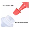 KFMX 2pcs Frascos Catsup Moztaza Mini Lunch Oficina Viajes 20ml