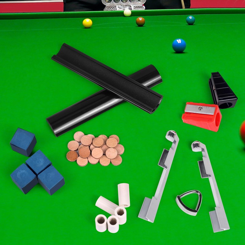 Vefungyan 39pcs Pool Cue Repair Kit: 2 Pool Cue Tip