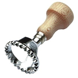Tredoni 2" Round Ravioli Pasta/Dough Stamp Cutter (5 cm = 2 inch // Medium)