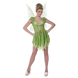 California Costumes Womens Classic Tinkerbell, Green, Large US