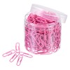 MECCANIXITY Paper Clips Small Size 1.1 Inch Vinyl Coated to