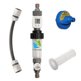 TW-DES Complete Filling Set with Filling Filter, Adapter, Hose for Motorhome, Caravan, Caravan, Boat