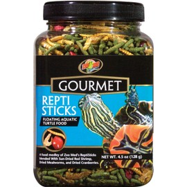 Zoo Med Gourmet Repti Sticks Floating Aquatic Turtle Food 4.5 oz - Pack of 2