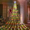Aofonchy Christmas Tree Lights, 2M/ 6.6FT x 9 Strands USB