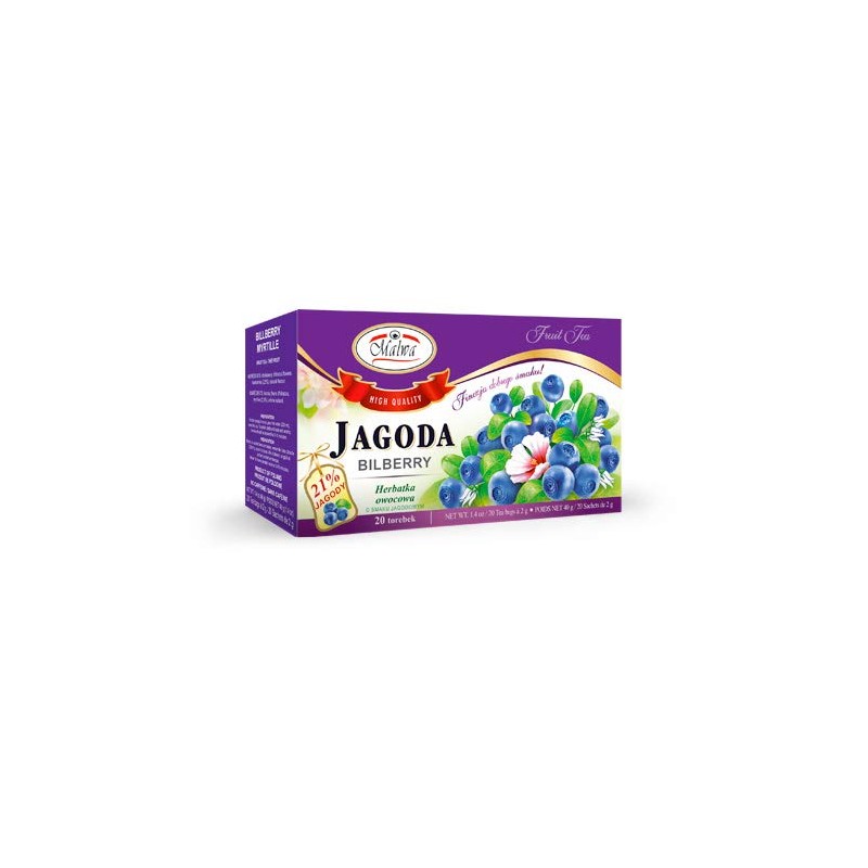 MALWA TEA VARIETY PACK BILBERRY, FOREST FRUIT, CHERRY 3PACK (1.4oz)