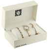 Anne Klein Women's Premium Crystal Accented Bangle Watch and Bracelet