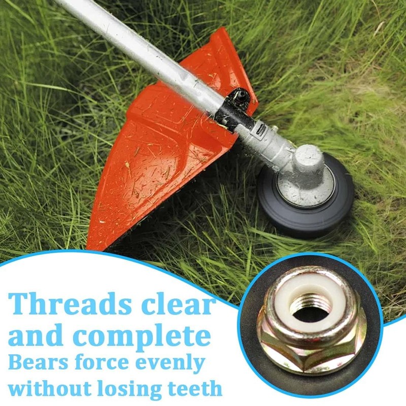 M10 Flange Nut, Metal Universal Left Hand Thread Blade Nut