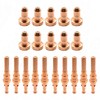 TIANLYLIN 10Pcs 9-8211 Plasma Nozzle 10Pcs 9-8215 Plasma Electrode Fit