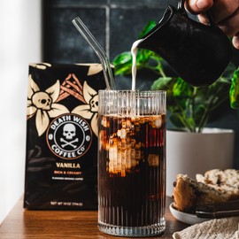 Death Wish Coffee DEATH WISH COFFEE - Vanilla Ground Coffee (14 oz)