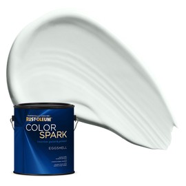 Rust-Oleum Color Spark Interior Paint and Primer in One, Eggshell, Sea Salt, 1 Gallon