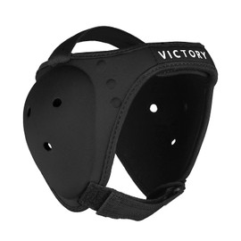 Wrestling Headgear - BJJ and Grappling Ear Guard - Ultra Soft Head Guard (Black, Youth)
