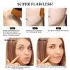 Pack of 3 Magic Foundation Brush, Flat Foundation Brush, Oval