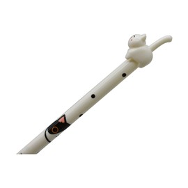 Lopenle 12PCS Kawaii Cat Pens Cat Tail Gel Pen For Cat Lovers Cute Animal Pens Fun Black Ink Rollerball Pens For De...