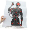 Sosoport 2 Sheets Game Target Paper Papers for Game Bowfishing