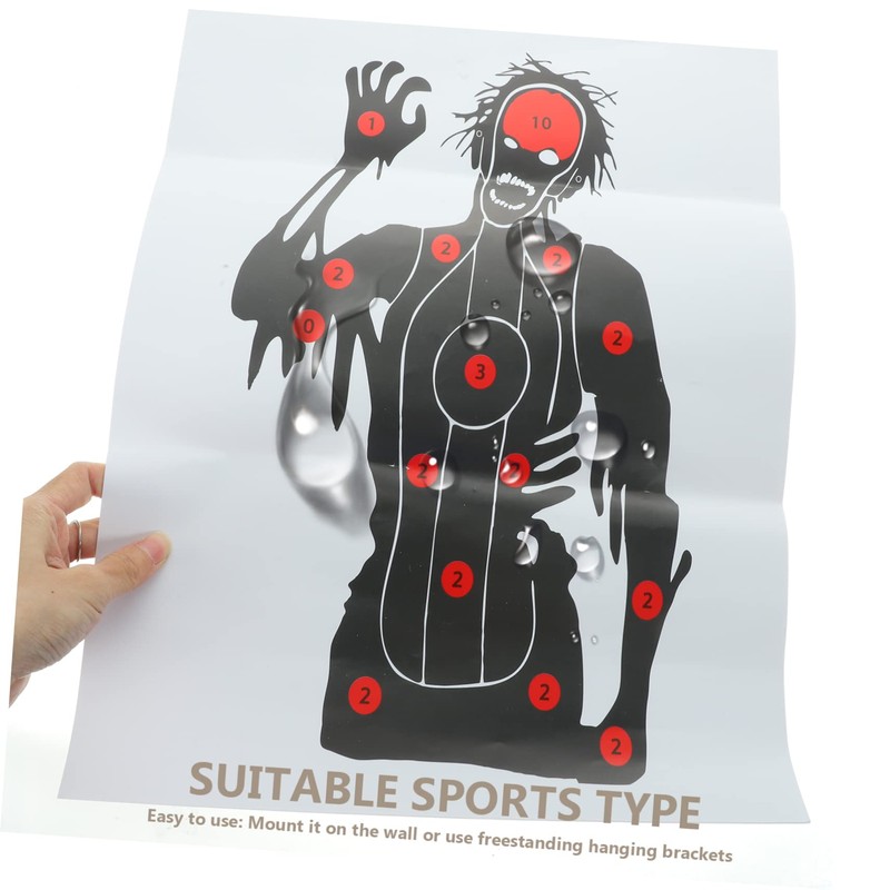Sosoport 2 Sheets Game Target Paper Papers for Game Bowfishing