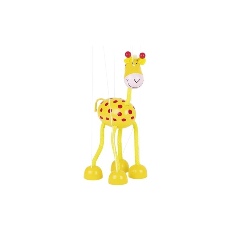 Marionette Giraffe: H= 27 cm, Holz, per Stück