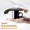 Schwer 6 Pairs Safety Work Gloves with Sandy Nitrile Coating