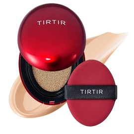 TIRTIR Mask Fit Red Cushion Foundation | Japan's No.1 Choice for Glass skin, Long-Lasting, Lightweight, Buildable Coverage, Semi-Matte (23N Sand, 18g (Pack of 1))