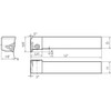 Kyocera KGBASL2020K-16 Grooving Holder (THC08181), Pack of 1
