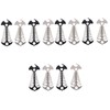 KOMBIUDA 3sets Camping Tent Stakes Fish Bone Nail Ground Nails