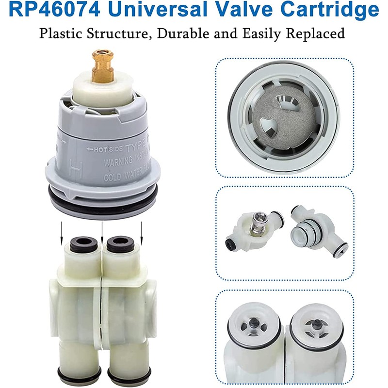 RP46074 Shower Valve Cartridge Assembly Compatible for Delta Shower and